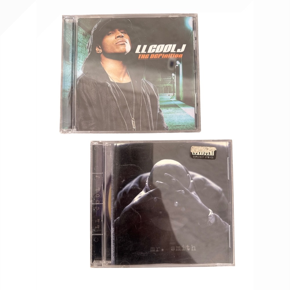 LL Cool J CD Lot‎ The Definition and Mr. Smith Hip Hop Rap Def Jam Recordings